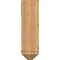 Ekena Millwork Westlake Arts and Crafts Smooth Bracket w/ Offset Brace, Western Red Cedar, 7 1/2"W x 18"D x 26"H BKT0806X18X26WTL03SWR - alternate 4